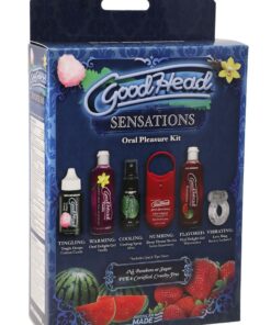 GoodHead Sensations Kit Flavored Oral Enhancers (6 per pack) - Assorted