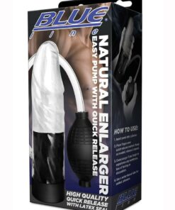 Blue Line CandB Gear Natural Enlarger Easy Pump with Quick Release - Black