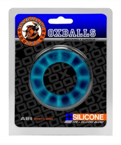 Oxballs Air Silicone Sport Cock Ring - Blue