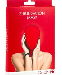 Ouch! Subjugation Mask - Red