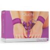 Ouch! Velcro Hand and Leg Cuffs -  Purple