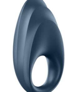 Satisfyer Powerful One Rechargeable Silicone Couple`s Ring - Blue