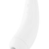 Satisfyer Curvy 2+ Rechargeable Silicone Clitoral Stimulator - White