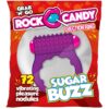 Rock Candy Sugar Buzz Vibrating Cock Ring - Purple