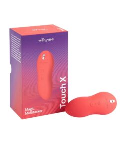 We-Vibe Touch X Rechargeable Silicone Clitoral Mini Vibrator - Crave Coral