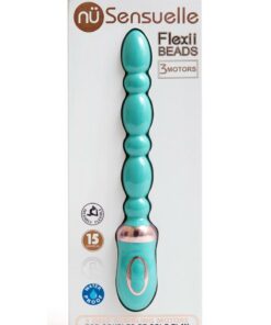 Sensuelle Flexii Beads Silicone Rechargeable Probe - Electric Blue