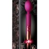 Oriel Silicone Rechargeable Wand Massager - Fuchsia