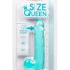 Size Queen Dildo - 6in - Blue