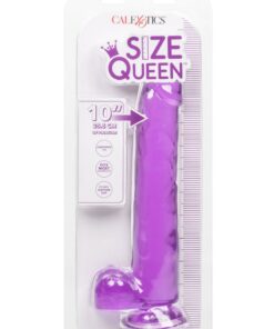 Size Queen Dildo - 10in - Purple