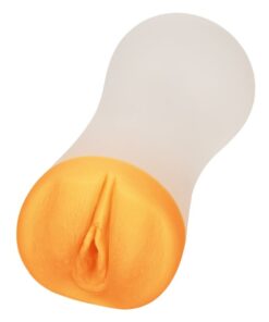 The Gripper Deep Pussy Grip Masturbator - Pussy - Orange