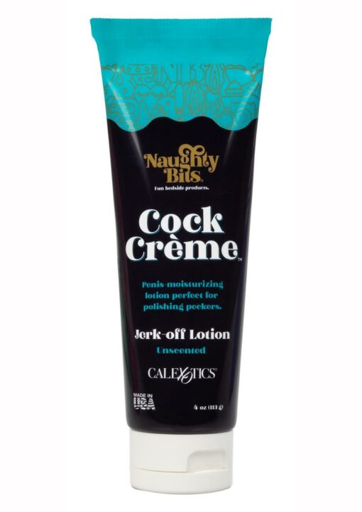 Naughty Bits Cock Crème Water Based Jerk-Off Lotion - Bulk