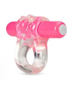 Play with Me Teaser Vibrating Cock Ring - Pink