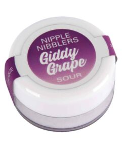 Jelique Nipple Nibblers Sour Tingle Balm Giddy Grape 3 gm. 1 pc.