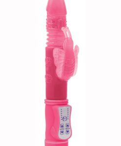 Firefly Lola Glow In The Dark Thrusting and Rotating Rabbit - Pink