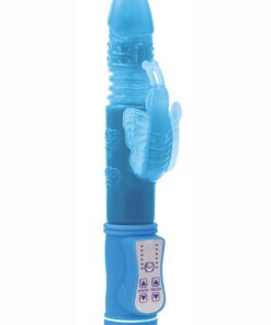 Firefly Lola Glow In The Dark Thrusting and Rotating Rabbit - Blue