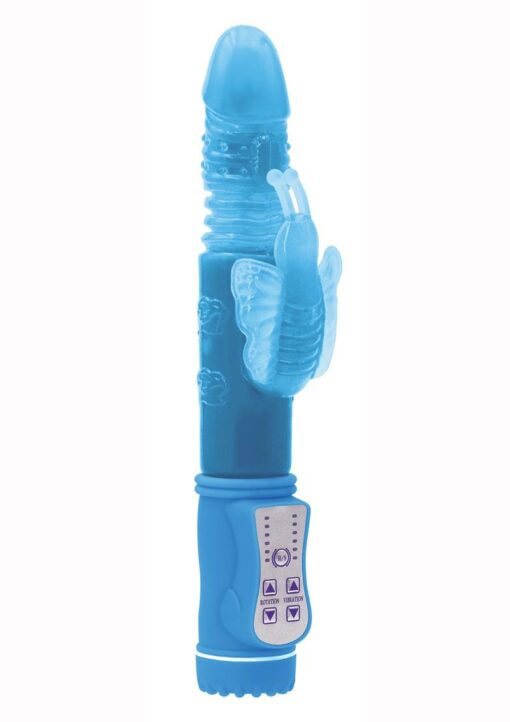 Firefly Lola Glow In The Dark Thrusting and Rotating Rabbit - Blue