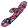 Naughty Bits Menage A Moi Silicone Rechargeable Dual Wand - Multicolor