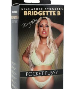 Signature Strokers Bridgette B Ultraskyn Pocket Masturbator - Pussy - Vanilla