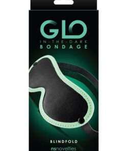 GLO Bondage Glow In The Dark Blindfold - Green