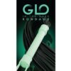 GLO Bondage Glow In The Dark Flogger - Green