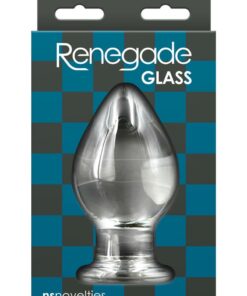 Renegade Glass Knight Anal Probe - Clear