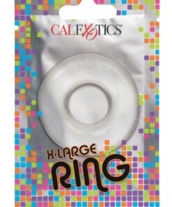 Foil Pack XL Cock Ring - Clear