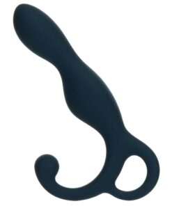 LUX Active LX1 Silicone Rechargeable Anal Trainer with Bullet - Navy