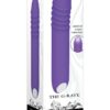 The G Rave Silicone Rechargeable G-Spot Light-Up Vibrator - Purple