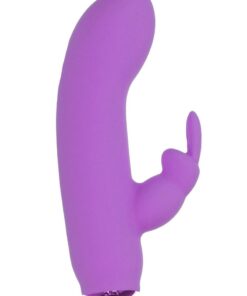 PowerBullet Alice`s Bunny Silicone Rechargeable Rabbit - Purple