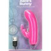 PowerBullet Alice`s Bunny Silicone Rechargeable Rabbit - Pink