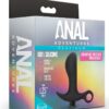 Anal Adventures Platinum Silicone Rechargeable Vibrating Prostate Massager 01 - Black
