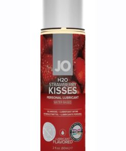 JO H2O Water Based Flavored Lubricant Strawberry Kisses 2oz