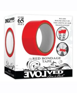 Bondage Tape 65ft - Red