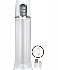 Electric Pump Rechargeable Penis Pump - Clear