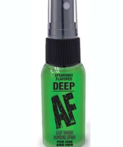 Deep AF Deep Throat Numbing Spray 1oz - Spearmint