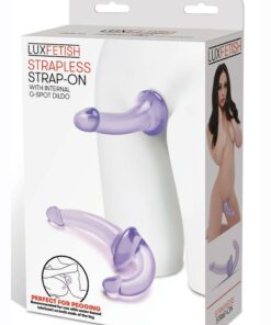 Lux Fetish Strapless Strap-on - Purple