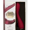 Uncorked Malbec Rechargeable Silicone Massager - Red