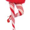Leg Avenue Spandex Sheer Candy Striped Pantyhose - O/S - Red/White