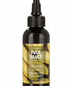 Fuck Sauce Flavored Water Based Personal Lubricant Banana 2oz