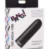 Bang! 10X Rechargeable Vibrating Bullet - Black
