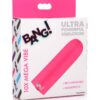 Bang! 10X Rechargeable Vibrating Bullet - Pink