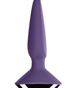 Satisfyer Plug-ilicious 1 Silicone Vibrating Anal Plug - Purple