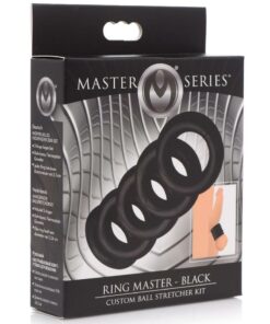 Master Series Ring Master Ball Stretching Kit (6 piece kit) - Black