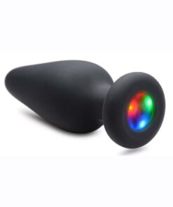 Booty Sparks Silicone Light-Up Anal Plug - Large