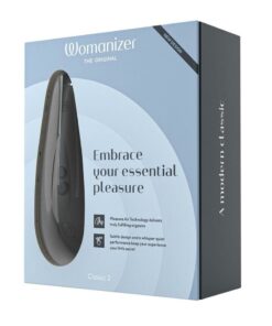 Womanizer Classic 2 Rechargeable Silicone Clitoral Stimulator - Black
