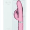 Pillow Talk Lively Silicone Rechargeable Dual Motor Massager with Swarovski Crystal - Pink
