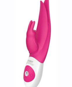 The Rabbit Company The Flutter Rabbit Rechargeable Silicone Rabbit Vibrator - Pink