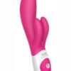 The Rabbit Company The Rumbly Rabbit Rechargeable Silicone Rabbit Vibrator - Hot Pink