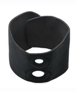 Dual Penetration Thigh Adjustable Strap-On - Black