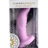 Lazre Silicone Curved Dildo with Suction Cup 6in - Pink